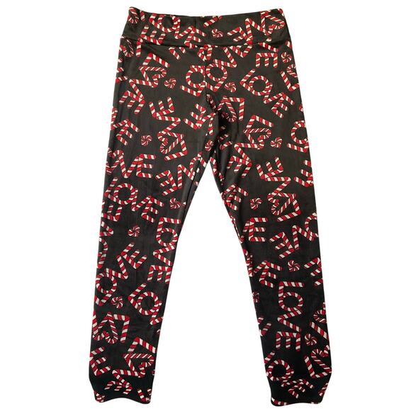 No Boundaries Women Pants size S/M Velvet Love Sugarcane Blue Red Girl’s size XL - Picture 1 of 9
